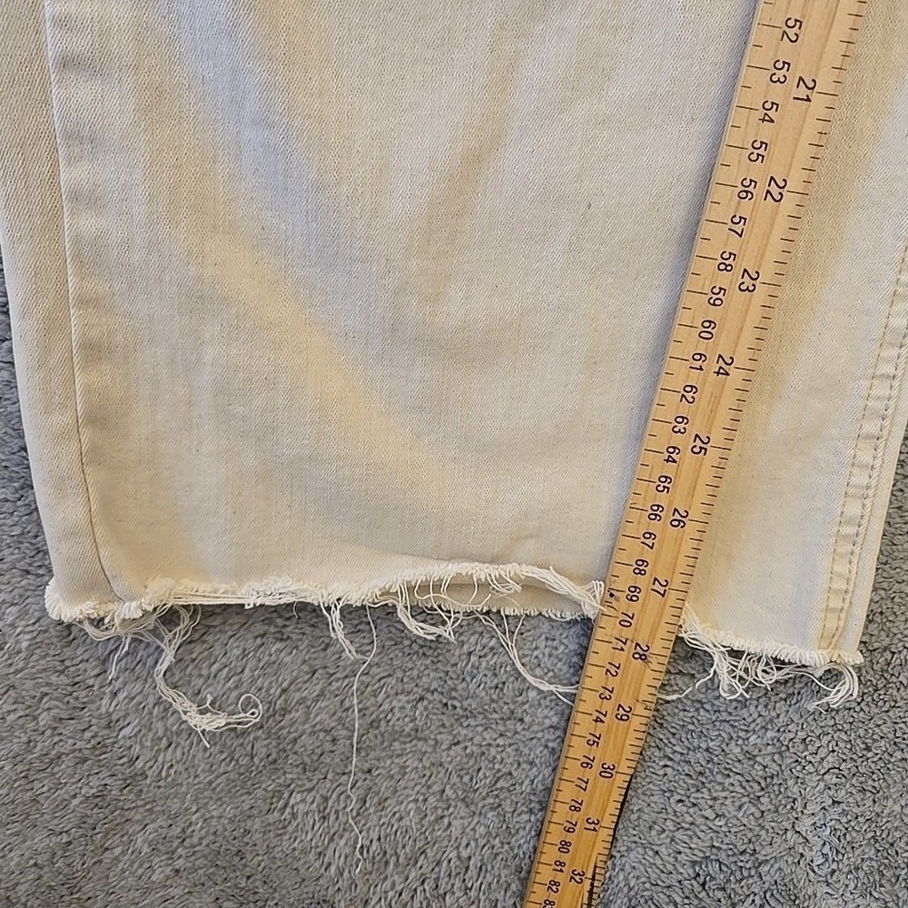 OAT New York Cream Stretch Twill Womens Pants Size 6/28 (27x27) Style P0004-SJTJ - Picture 4 of 8